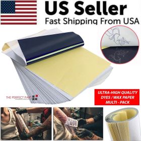 Tattoo Transfer Paper Stencil Carbon Thermal Tracing Hectograph Supplies Sheets (Pack: 40 Pack)