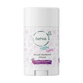 All-Natural Deodorants for Kids & Teens. 24-Hour Odor Protection, Hypoallergenic Stick Aluminum-Free Deodorant (OPTIONS: Teen Girls)